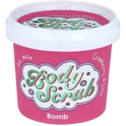 Bomb Cosmetics Body Scrub - Cranberry And Lime