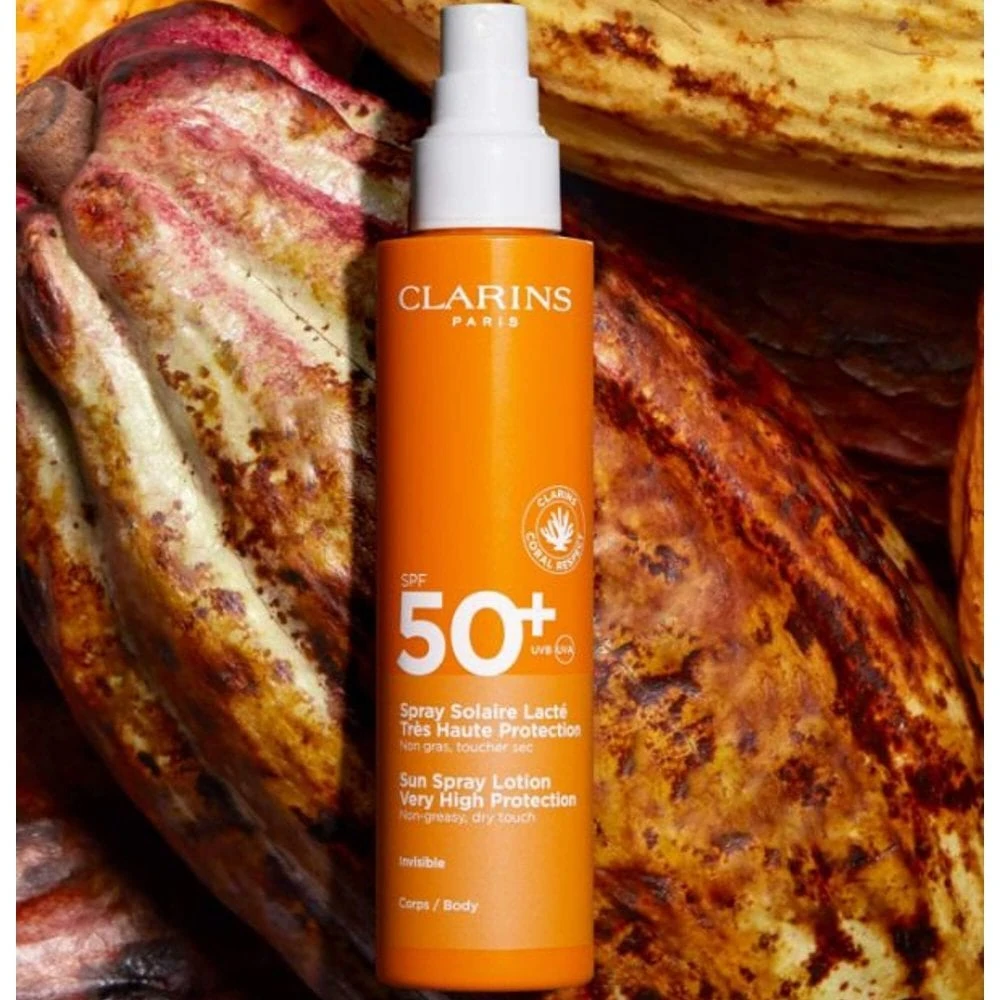 Clarins Sun Care Lotion Body Spray UVB/UVA 50+ - Image 4