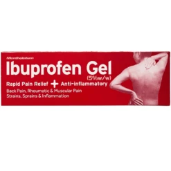 Mentholatum 6 X Metholatum Pain Relief Ibuprofen Gel 5%