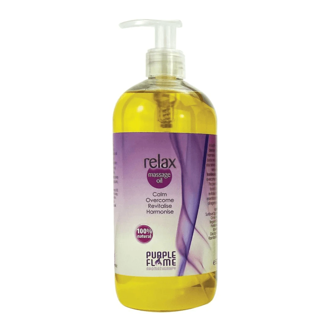 Purple Flame Massage Oil - Relax