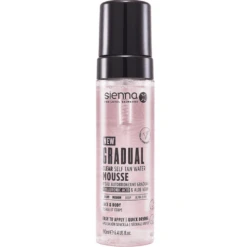 Sienna X Gradual Self Tan Clear Water Mousse